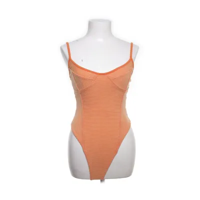 Romper (Oranje) van PrettyLittleThing Katoen, Elastaan