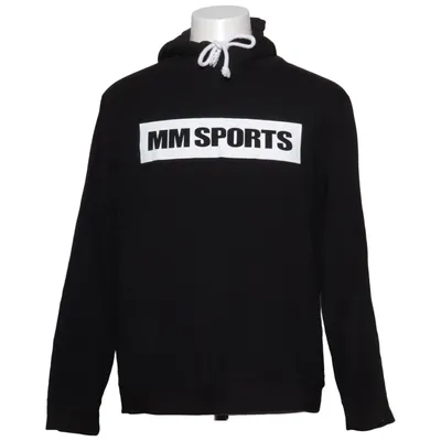 Huvtröja (Svart) från MM Sports Bomull, Elastan