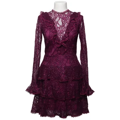 Robe de cocktail (Violet) de Rengin Élasthane, Polyester