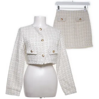Set (Wit, Goud, Meerkleurig) van Shein Elastaan, Polyester