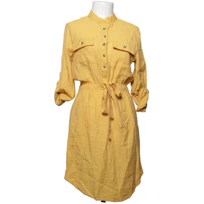 Shirt dress (Yellow) from Riva Cotton, Polyester