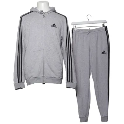 Set (Grau, Schwarz) von Adidas Baumwolle, Recyceltes Polyester, Viskose