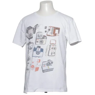 T-shirt (Vit, Flerfärgad) från Dedicated Ekologisk bomull
