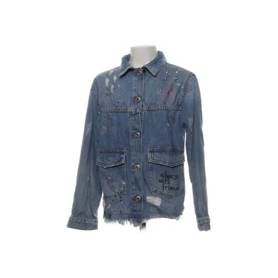 Veste en jean (Bleu, Rouge, Blanc) de Zara Girls Coton