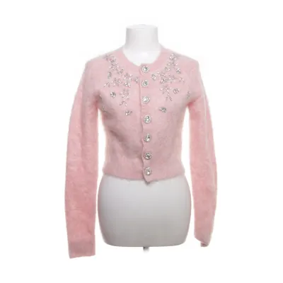Cardigan (Roze) van Rabanne x H&M Polyamide, Mohair, Wol, Elastaan