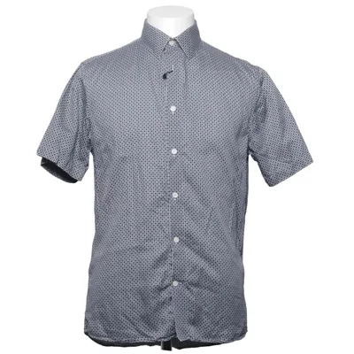 Short sleeve shirt (Blue, White) from Matinique Cotton