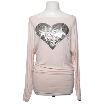 Long sleeve T-shirt (Pink) from Style Elastane, Viscose