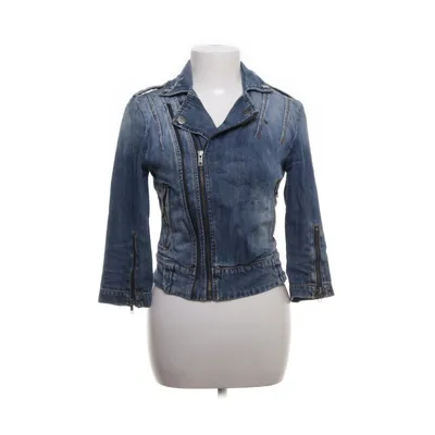 Bikerjack (Blauw) van Guess Katoen