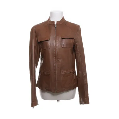 Leren jack (Bruin) van Mexx Leer, Polyester