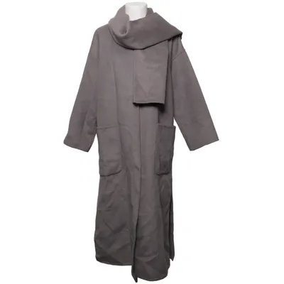 Mantel (Grau) von Visual Clothing Project Polyamid, Polyester, Wolle