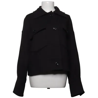 Jack (Zwart) van Meotine Elastaan, Vossenbont, Polyester, Viscose
