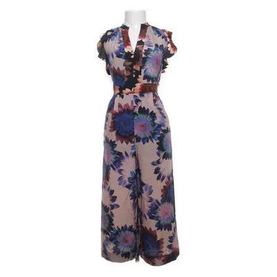 Jumpsuit (Blue, Beige, Multicolored) from Whistles Polyester, Silk