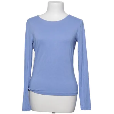 Lange mouwen shirt (Blauw) van Ann Taylor Elastaan, Viscose