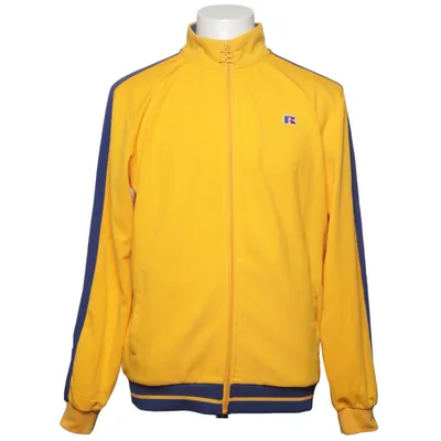 Træningsjakke (Gul, Blå) fra Russell Athletic Polyester