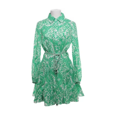 Blousejurk (Groen, Wit) van Zara Katoen