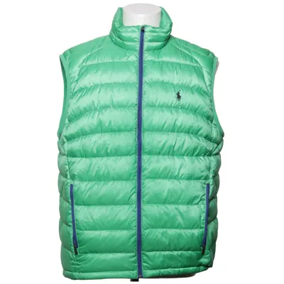 Down vest (Green) from Polo Ralph Lauren Performance Down, Feather, Polyamide, Polyester