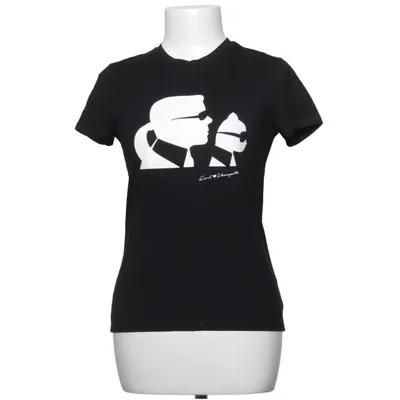 T-shirt (Svart) från Karl Lagerfeld Bomull, Elastan