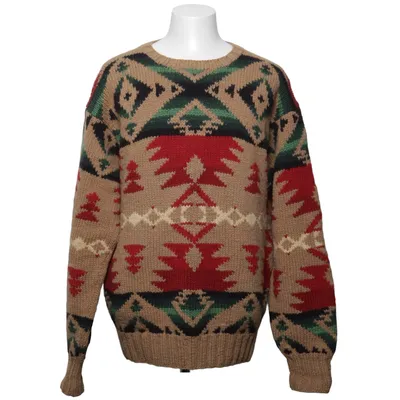 Sweater (Beige, Multicolored) from Polo Ralph Lauren Wool