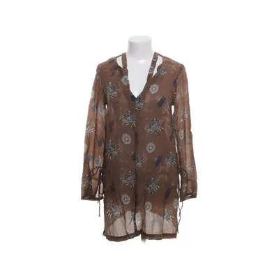 Blus (Beige, Grå, Blå) från Non Sense Viskos