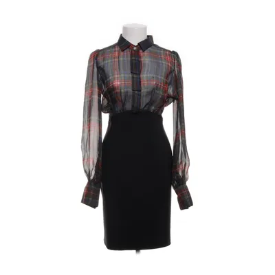 Dress (Black, Multicolored) from Manu Palmi Elastane, Polyester, Viscose