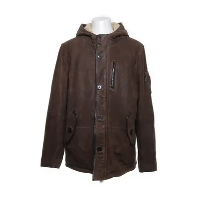 Läderjacka (Brun) från Andrew James Skinn, Nylon, Polyester