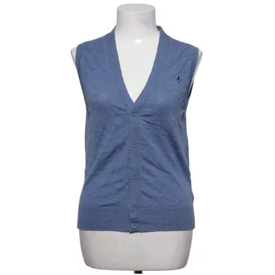 Vest (Blue) from Morris Heritage Merino wool