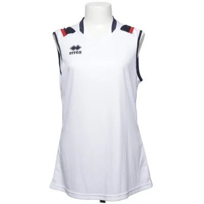 Basketball shirt (White, Blue, Red) from Errea Polyester