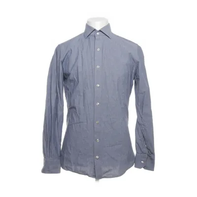 Shirt (Blauw) van Shirt by Hand Katoen