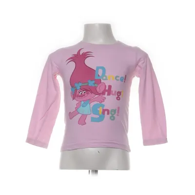 Långärmad t-shirt (Rosa, Flerfärgad) från Dreamworks Trolls Bomull