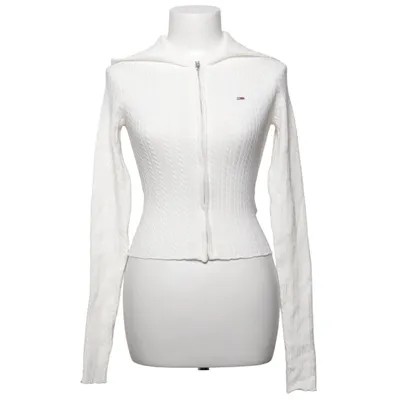 Strickjacke (Weiß) von Tommy Hilfiger Baumwolle, Polyamid