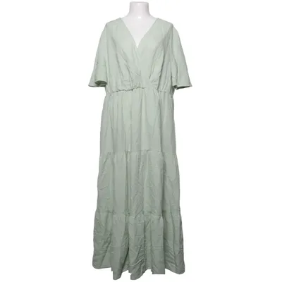 Robe longue (Vert) de Kiabi Coton, Polyamide, Viscose