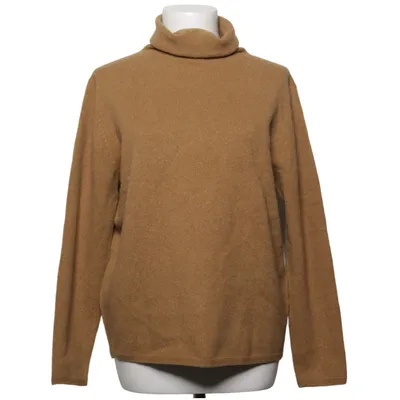 Rollkragenpullover (Braun) von Uniqlo U Wolle