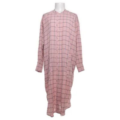 Jurk (Roze, Blauw) van Munthe Katoen, Polyester