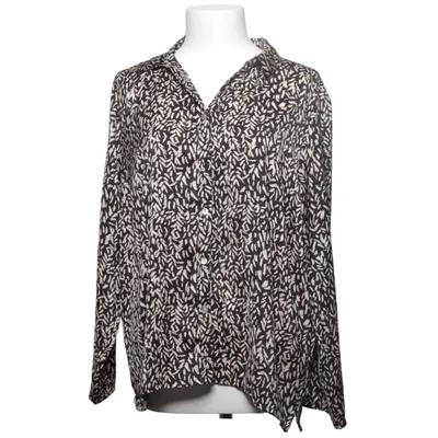 Blouse (Black, Beige) from Darjeeling Polyester