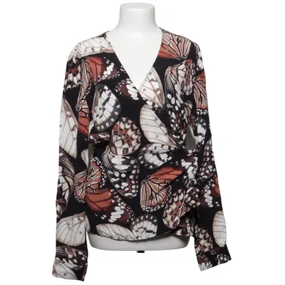 Wrap blouse (Black, Brown, White) from Limited Edition KappAhl Viscose