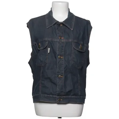 Denim vest (Blue) from Bessie Cotton, Elastane, Polyamide