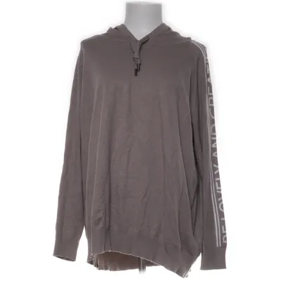 Sweat à capuche (Beige, Blanc) de Rick Cardona Nylon, Polyester, Viscose