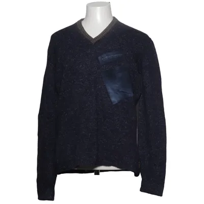 Tröja (Blå) från Armani Jeans Bomull, Linne, Ull