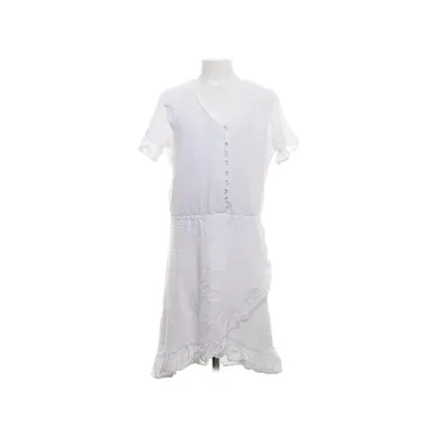 Kjole (Hvid) fra Lager 157 Pels, Viscose, Polyester, Bomuld