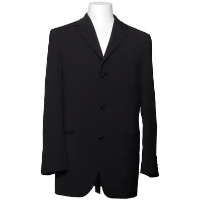 Blazer (Black) from Oscar Jacobson Polyester, Wool