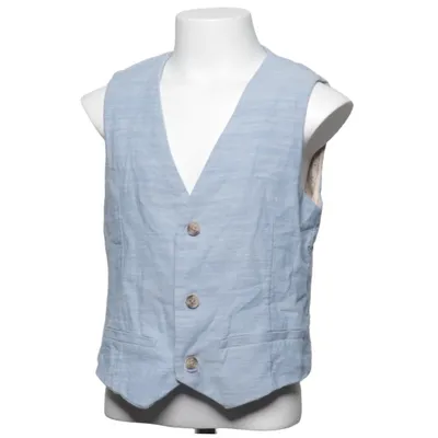 Kostuumgilet (Blauw, Beige) van H&M Katoen