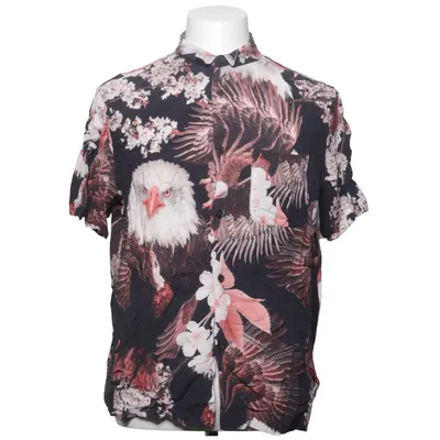 Korte mouwen shirt (Zwart, Rood, Wit) van Vailent Viscose