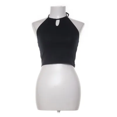 Halter neck top (Black) from Cooperative Cotton, Elastane