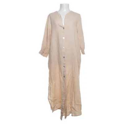 Maxi jurk (Beige) van Zara Linnen