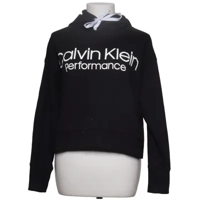 Huvtröja (Svart) från Calvin Klein Performance Bomull, Polyester