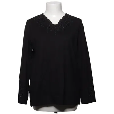 Langærmet t-shirt (Sort) fra Inci Elastan, Viscose