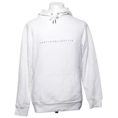 Sweat à capuche (Blanc) de Poetic Collective Coton, Polyester
