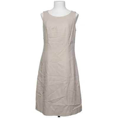 Jurk (Beige) van Story Linnen, Polyester, Viscose