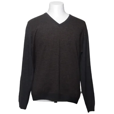 Pullover (Gray, Brown) from Wolsey Acrylic, Wool