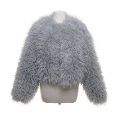 Winter jacket (Gray) from Mango Polyester, Viscose